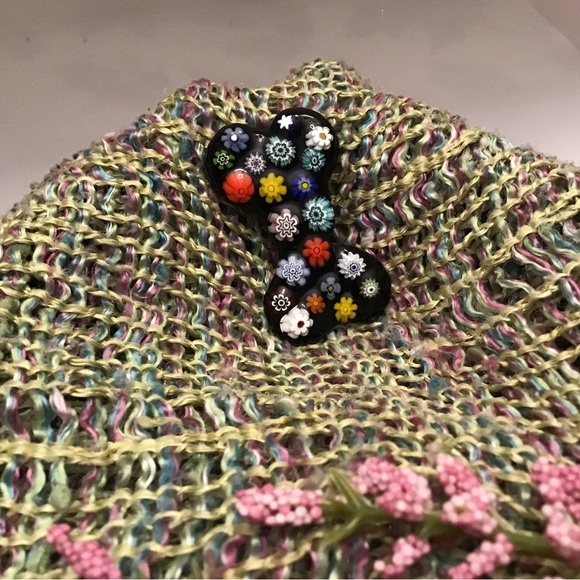 Millefiori Brooch - Picture 3 of 9